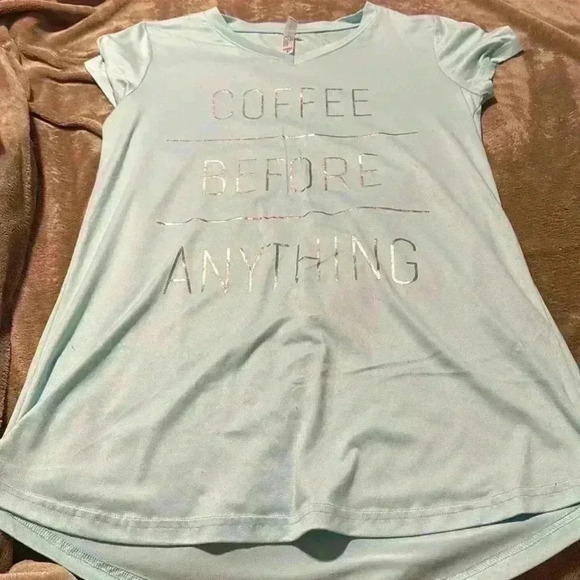 Mint Pajama Night Gown - Picture 1 of 3